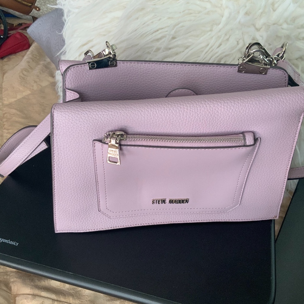 Lavender Steve Madden purse